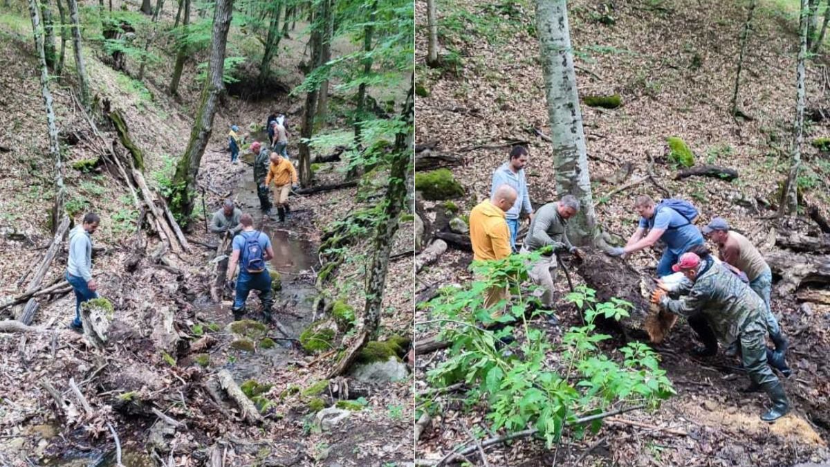 Оккупанты очищают реки в Крыму, чтобы наполнить водохранилища