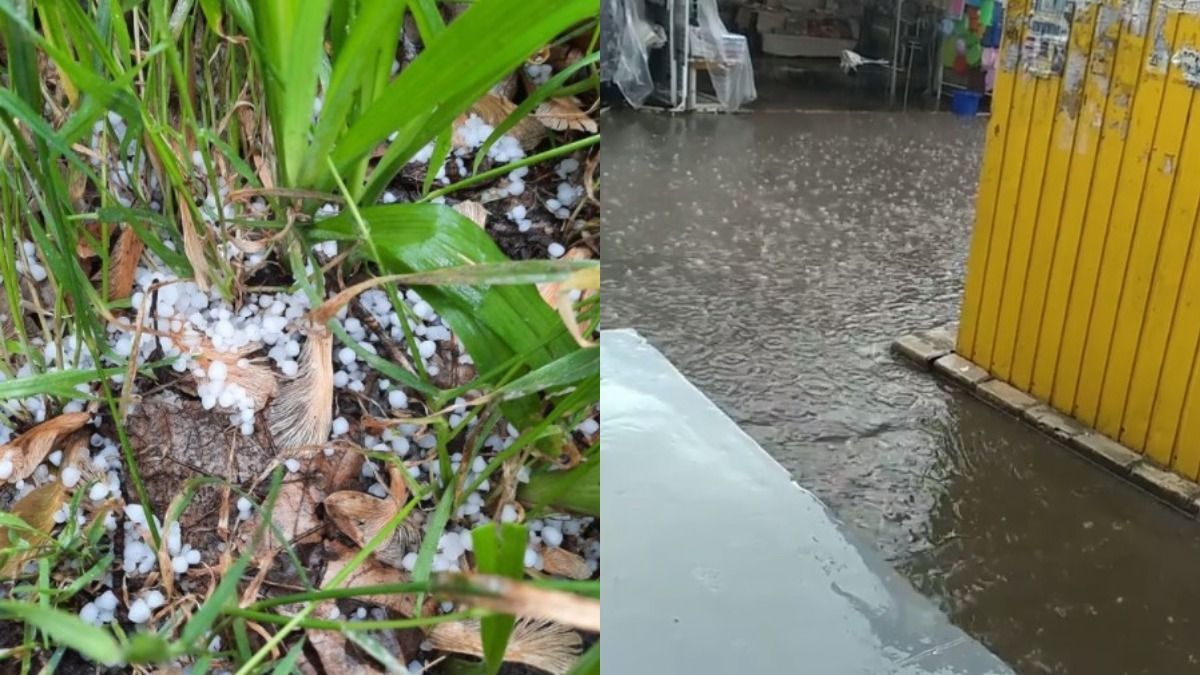 Потужна злива з градом затопила вулиці Одеси: фото, відео Потужна злива з градом затопила вулиці Одеси: фото, відео