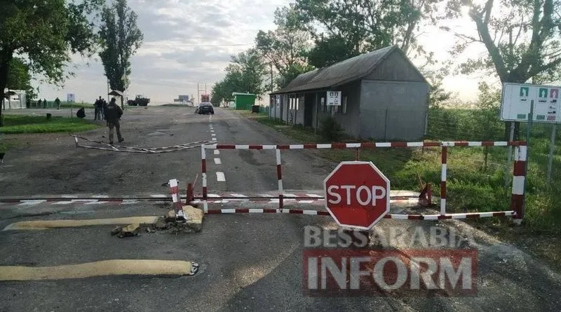 ДТП на Одещині поліцейський зніс шлагбаум контрольно-пропускного пункту