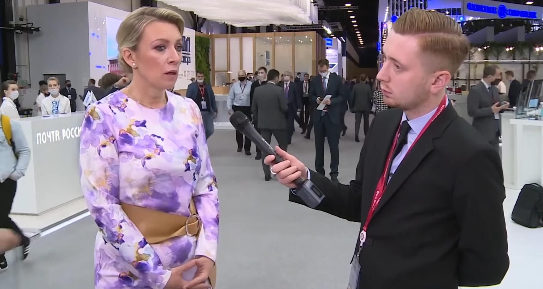 Шарій опублікував інтерв'ю з представницею МЗС Росії Захаровою Шарій опублікував інтерв'ю з представницею МЗС Росії Захаровою