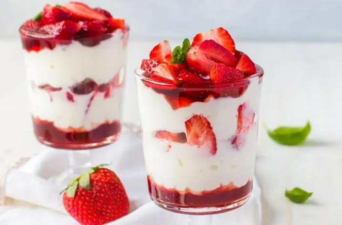 Полуниця з вершками Полуниця з вершками