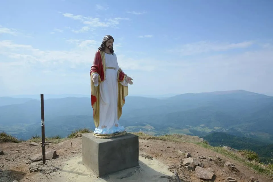 Гора Пыкуй Статуя Ісуса Гірський Туризм 