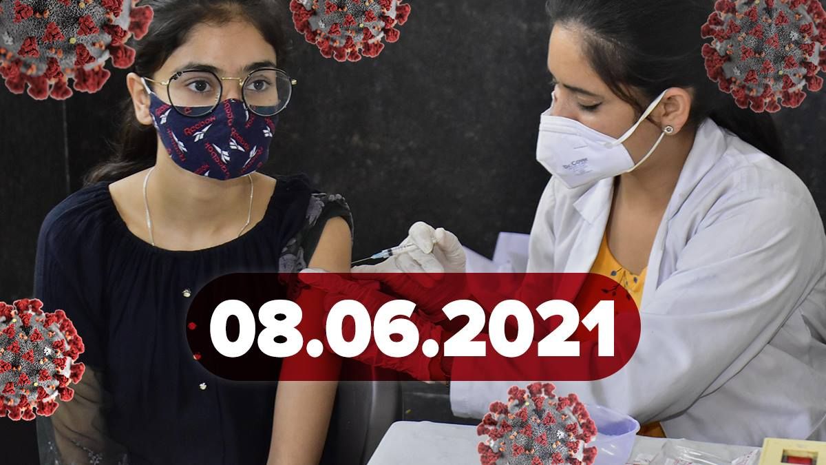 Коронавірус Україна, новини 8 червня 2021 – статистика