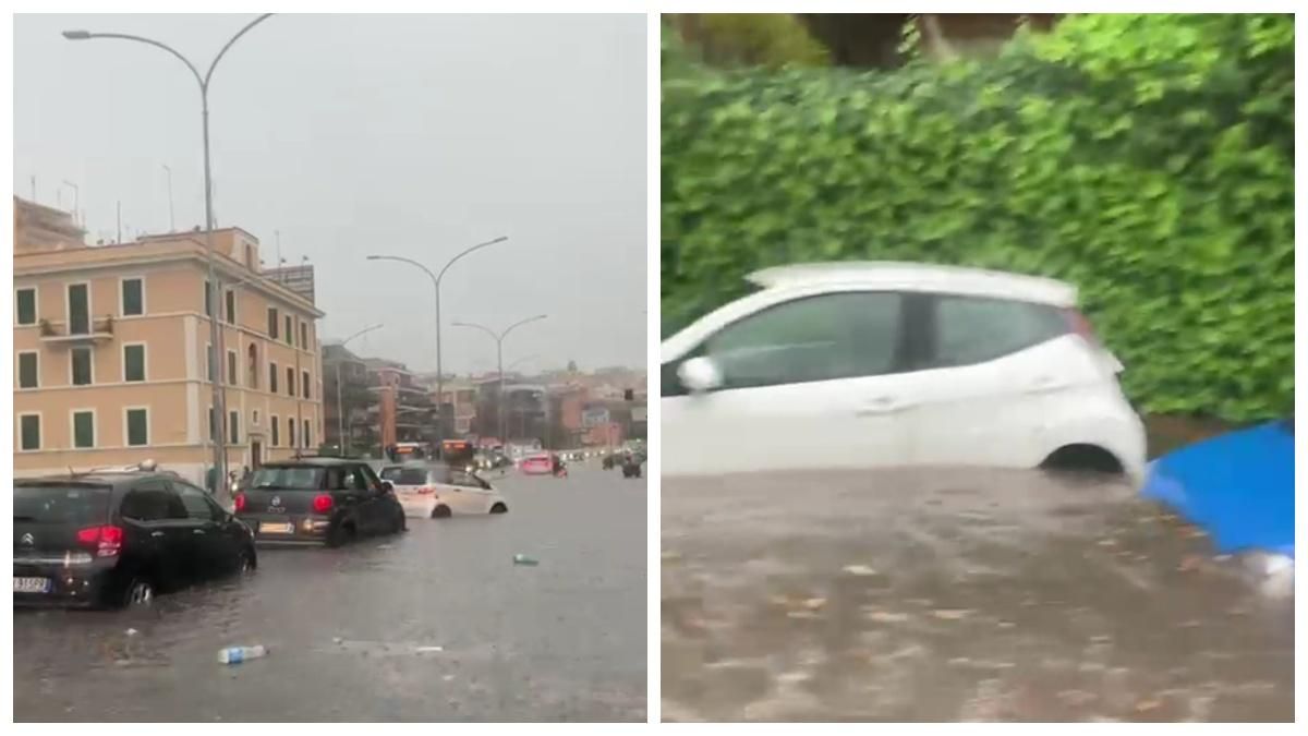 Потужні зливи затопили Рим 8 червня 2021