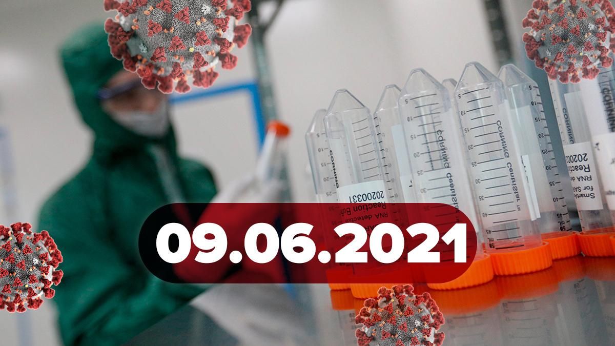 Коронавірус Україна, новини 9 червня 2021 – статистика