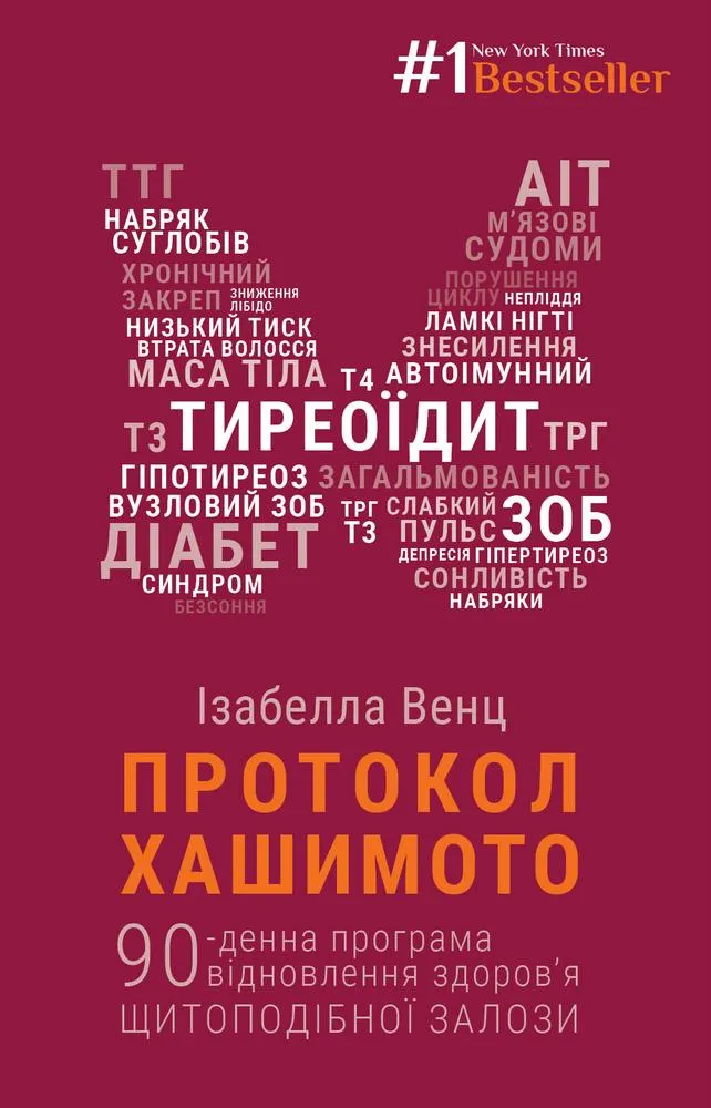 Протокол Хашимото. 90-денна програма відновлення здоров'я щитоподібної залози | Ізабелла Венц