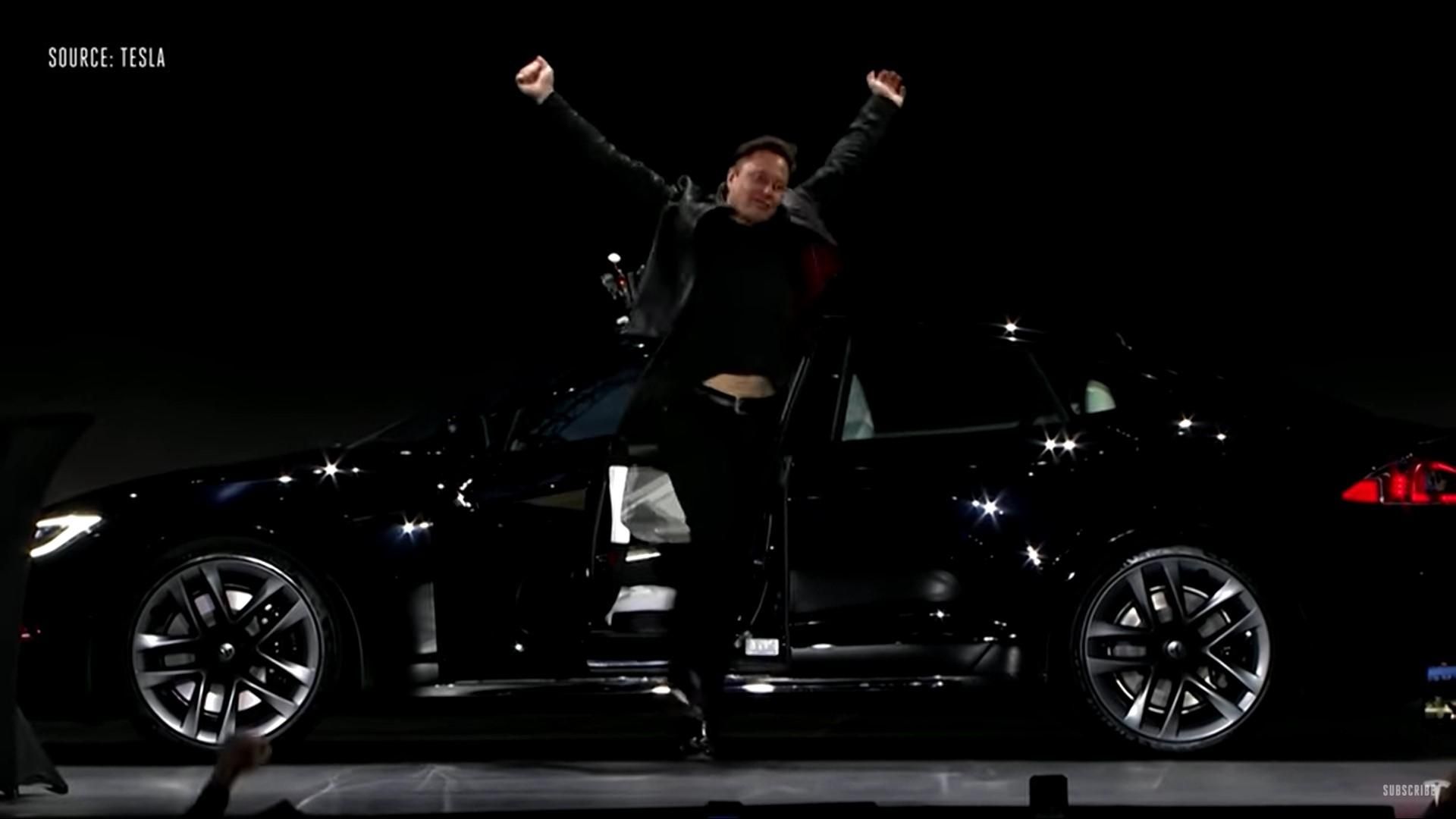 Ілон Маск представив найшвидшу та найдорожчу Tesla Model S Plaid