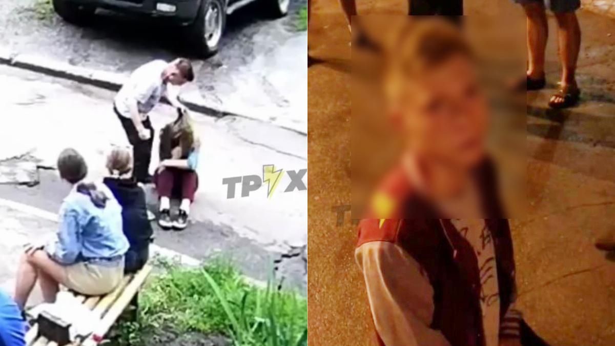 У Харкові 11.06.2021 хлопець побив дівчину на очах в однолітків