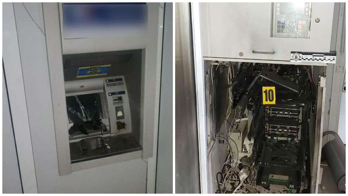 У Харкові стався вибух у супермаркеті: невідомі підірвали банкомат