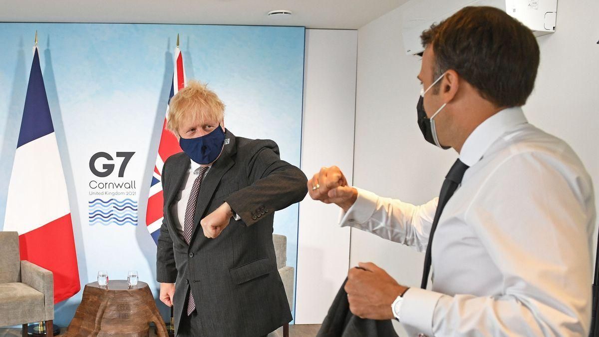 Джонсон посварився з Макроном на саміті G7: у чому причина – ЗМІ Джонсон посварився з Макроном на саміті G7: у чому причина – ЗМІ