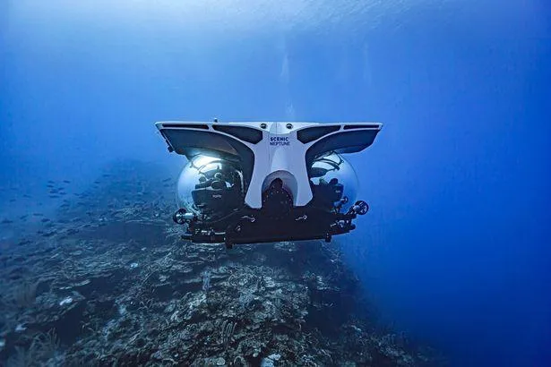 Мальовничий підводний човен Нептун