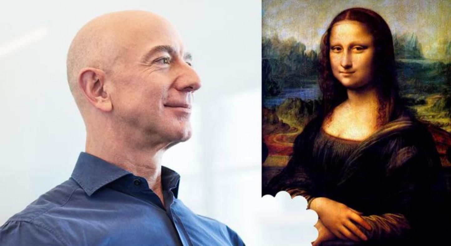 Странная петиция предлагает Джеффу Безосу съесть Мона Лизу Странная петиция предлагает Джеффу Безосу съесть Мона Лизу