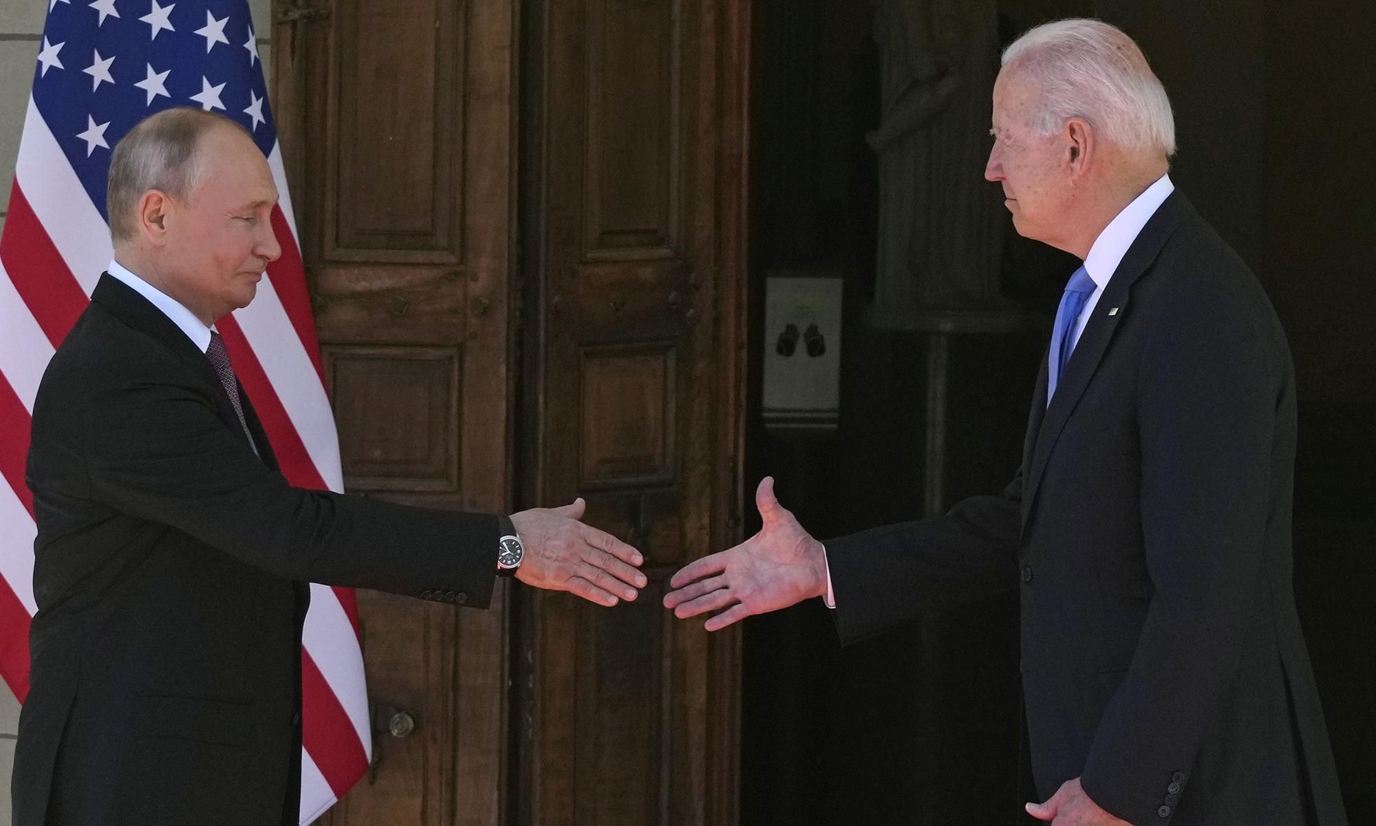 Путін мав розгублений вигляд, – в ОП оцінили зустріч з Байденом Путін мав розгублений вигляд, – в ОП оцінили зустріч з Байденом