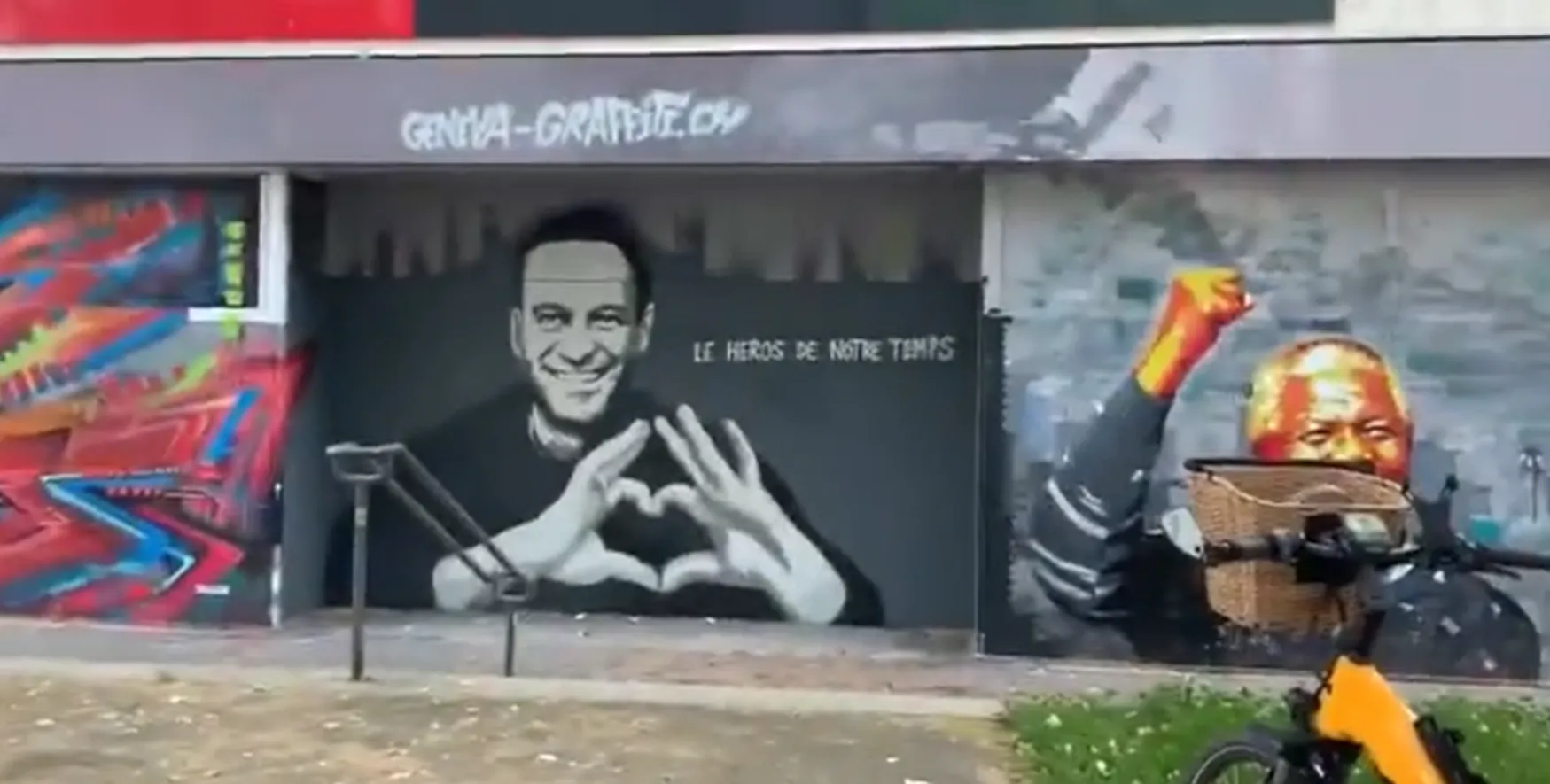 Графіті з Навальним Графіті з Навальним