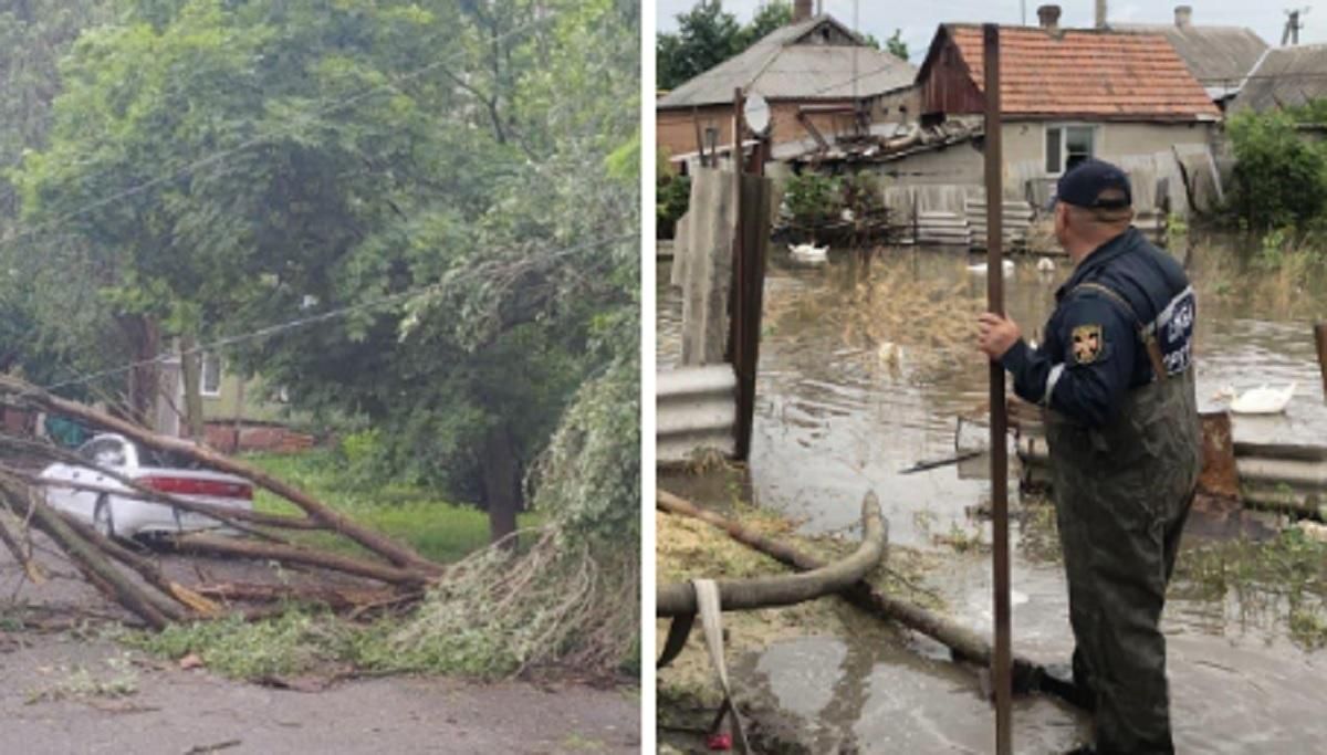 Негода у Маріуполі та Кирилівці: фото, відео наслідків дощів 