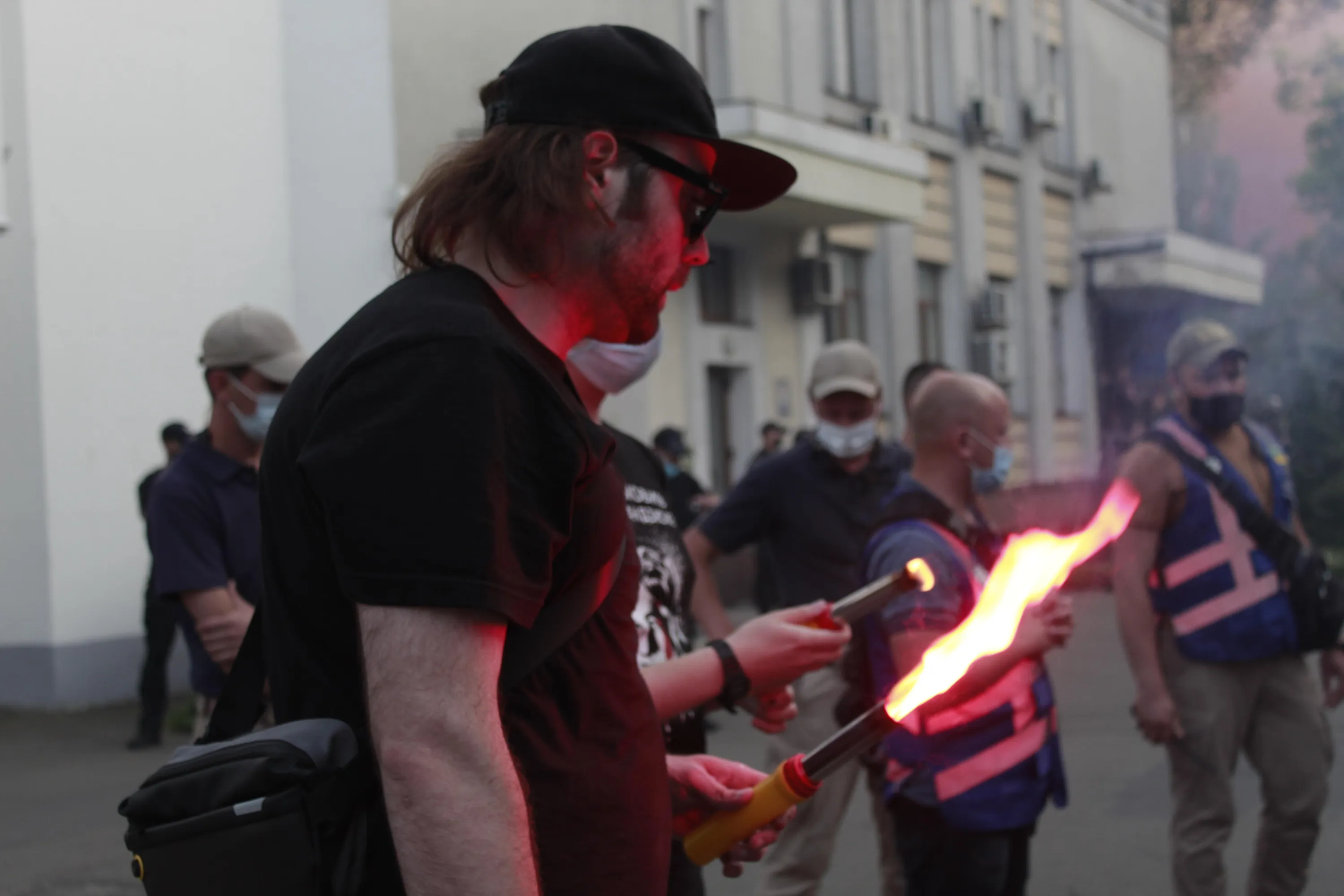 Акція під МВС до Дня народження Гандзюк