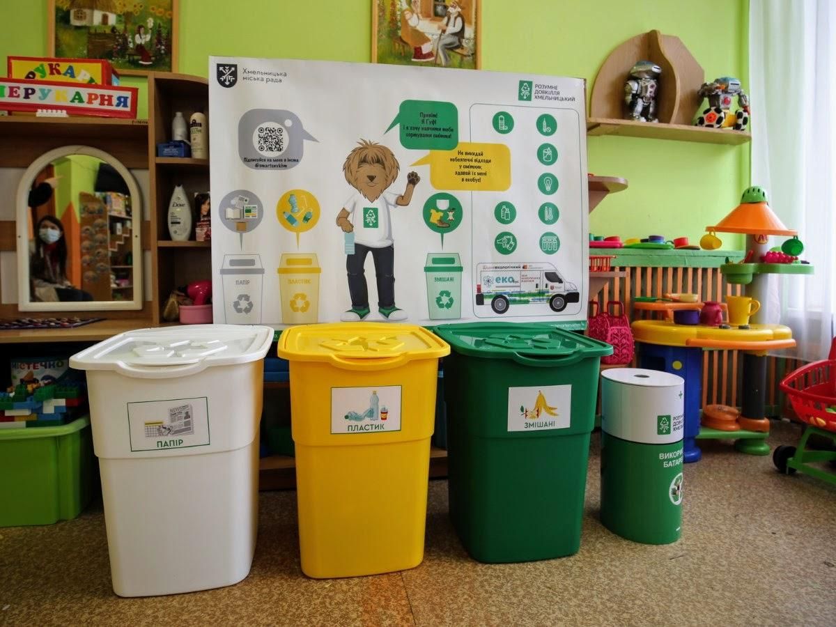 У школах на Закарпатті хочуть запровадити уроки сортування відходів
