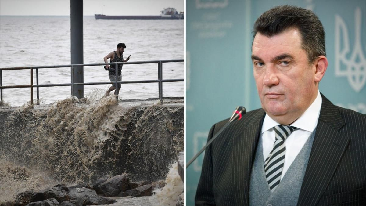 Данілов висловився про аномальне затоплення в окупованому Криму