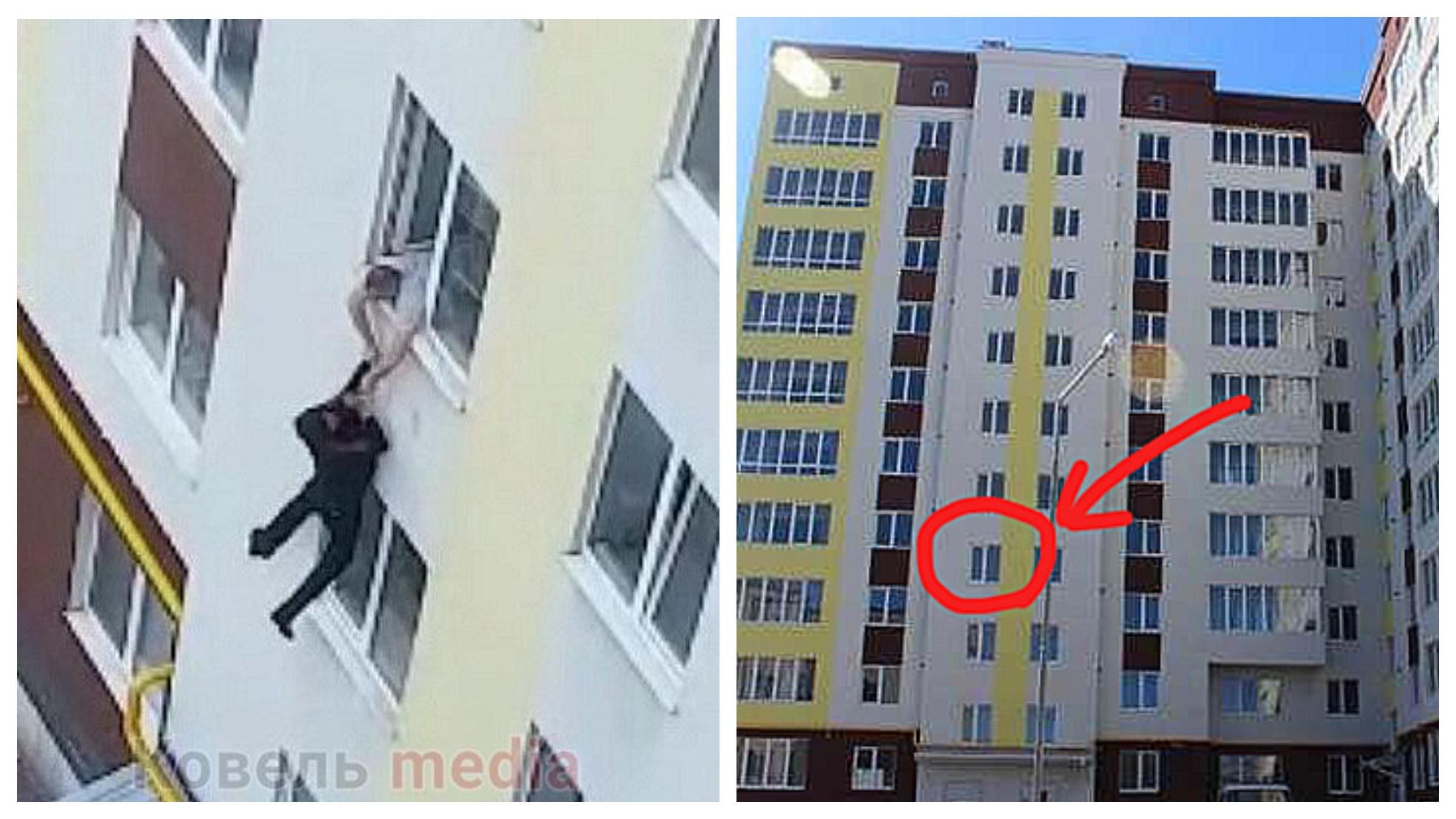 Вдав самогубця: на Волині злодій вистрибнув з 4 поверху і втік – відео Вдав самогубця: на Волині злодій вистрибнув з 4 поверху і втік – відео