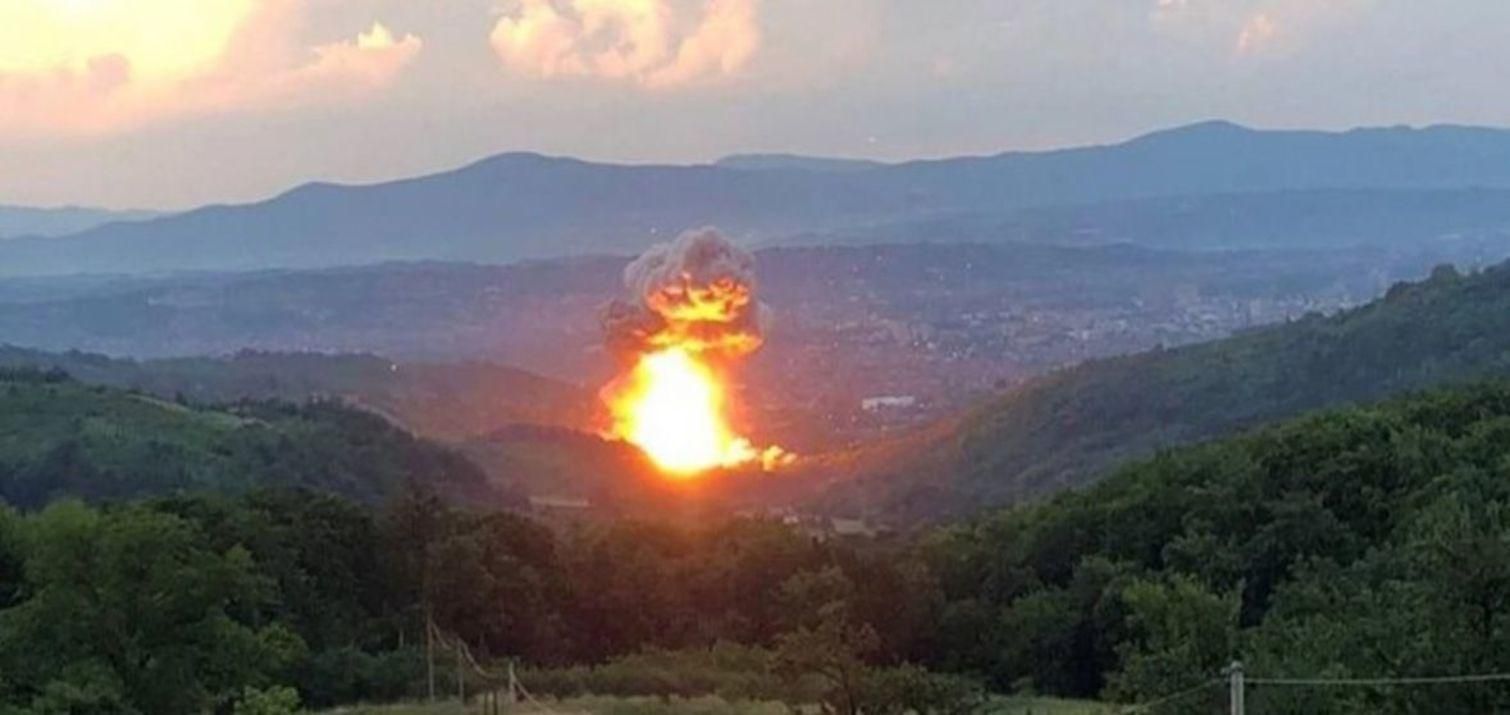 Взрыв на военном заводе в Сербии 19 июня 2021