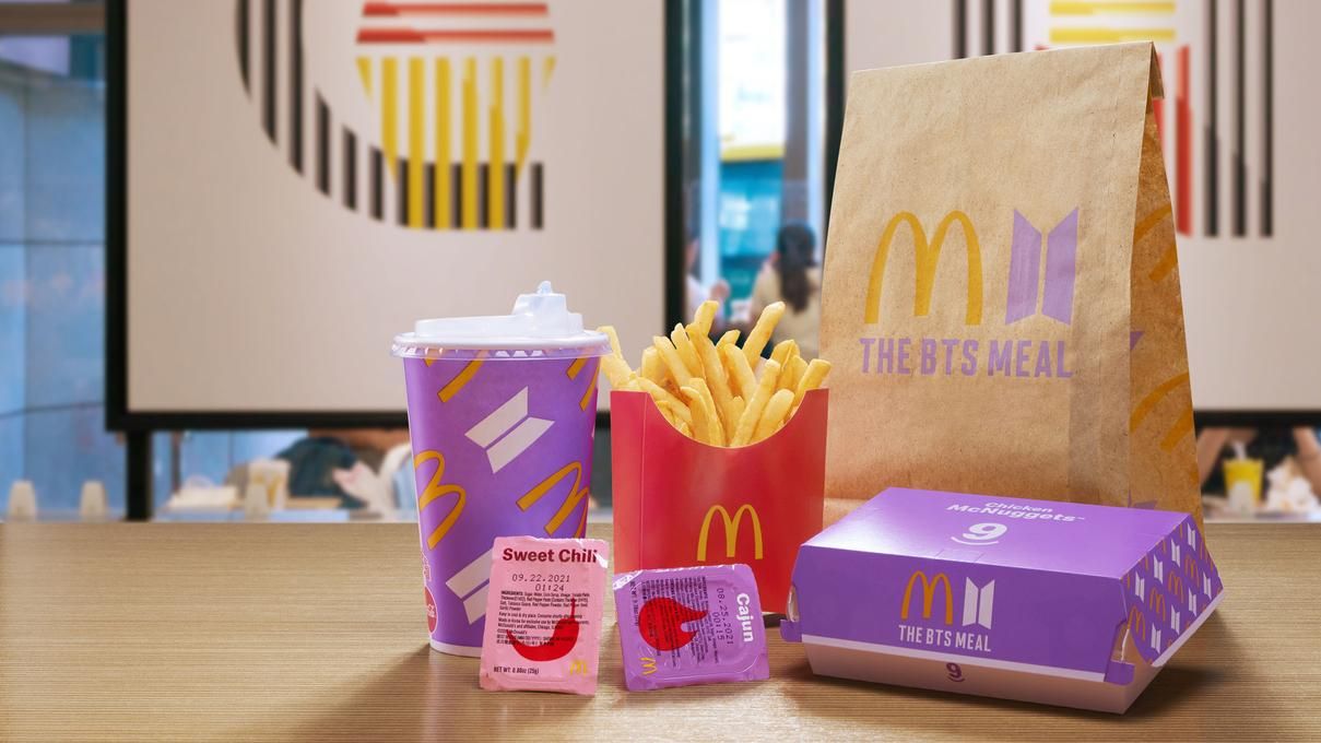 Мережа McDonald's випустила 2 нові колекції BTS: як придбати