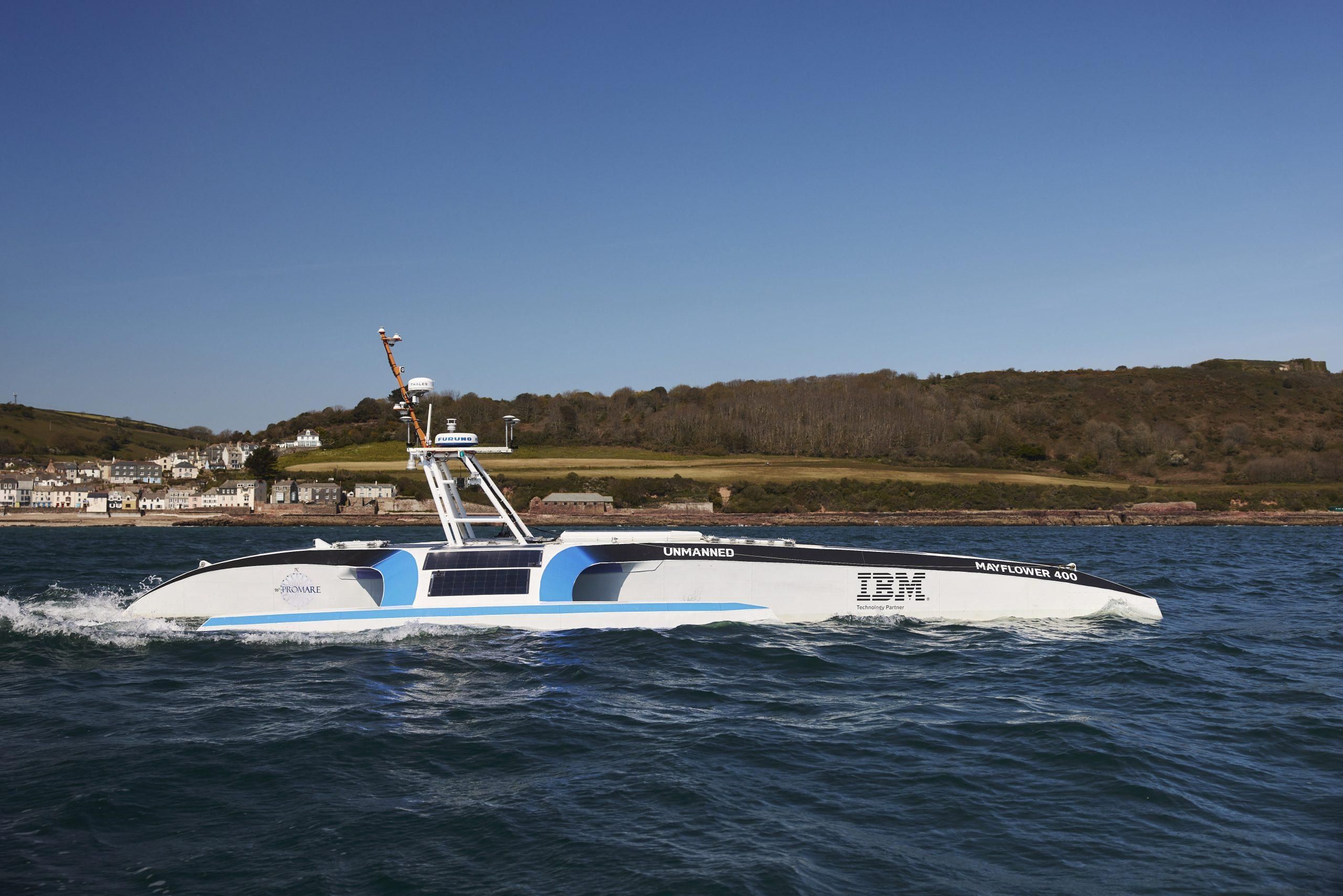 Автономний корабель без екіпажа не зміг перетнути Атлантичний океан Автономний корабель без екіпажа не зміг перетнути Атлантичний океан