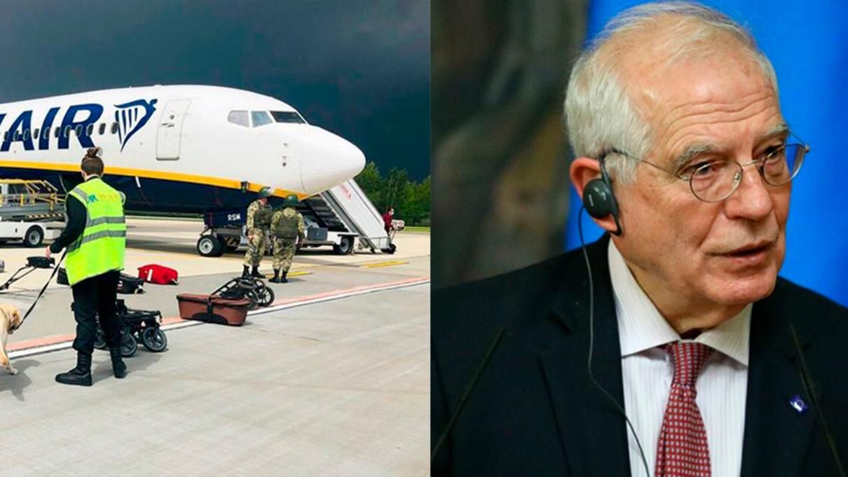 ЕС не исключает санкции против Беларуси из-за самолета Протасевича