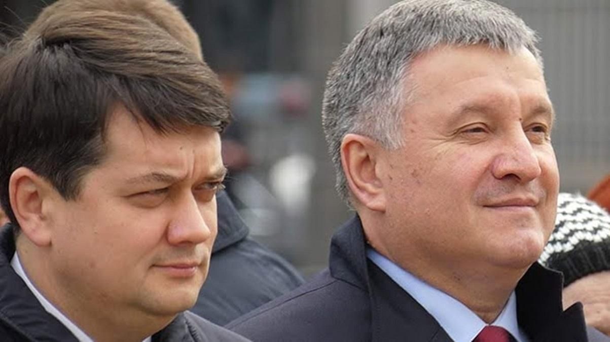 Разумков та Аваков не підтримали санкції проти Фукса і Фірташа, забувши про інтереси держави