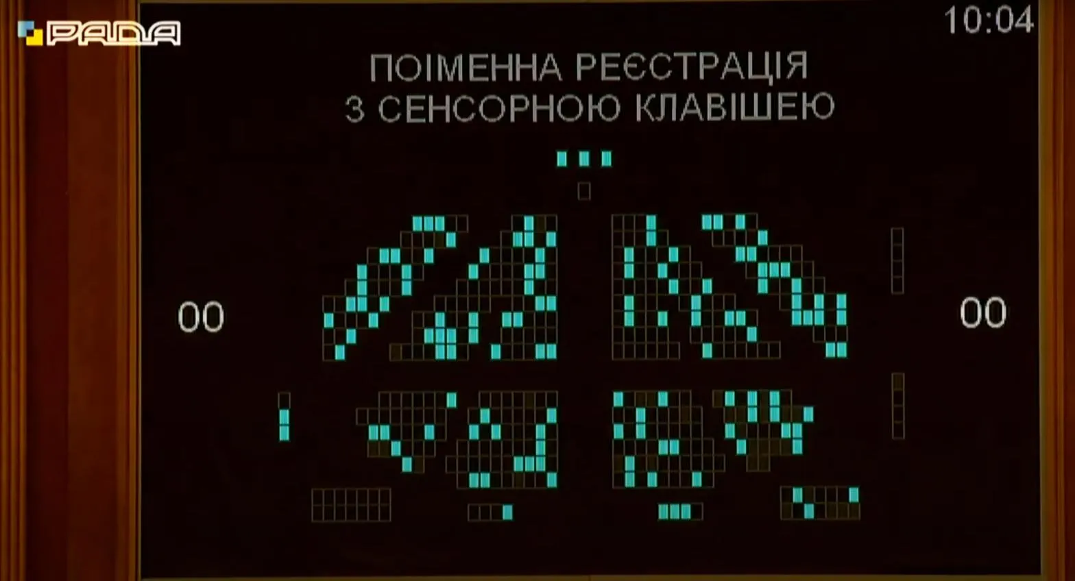 З 400 депутатів на засіданні зареєструвалися 132 З 400 депутатів на засіданні зареєструвалися 132
