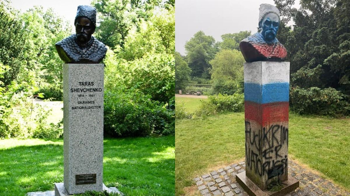 Искажение памятника Шевченко означает, что спорт – не вне политики Искажение памятника Шевченко означает, что спорт – не вне политики