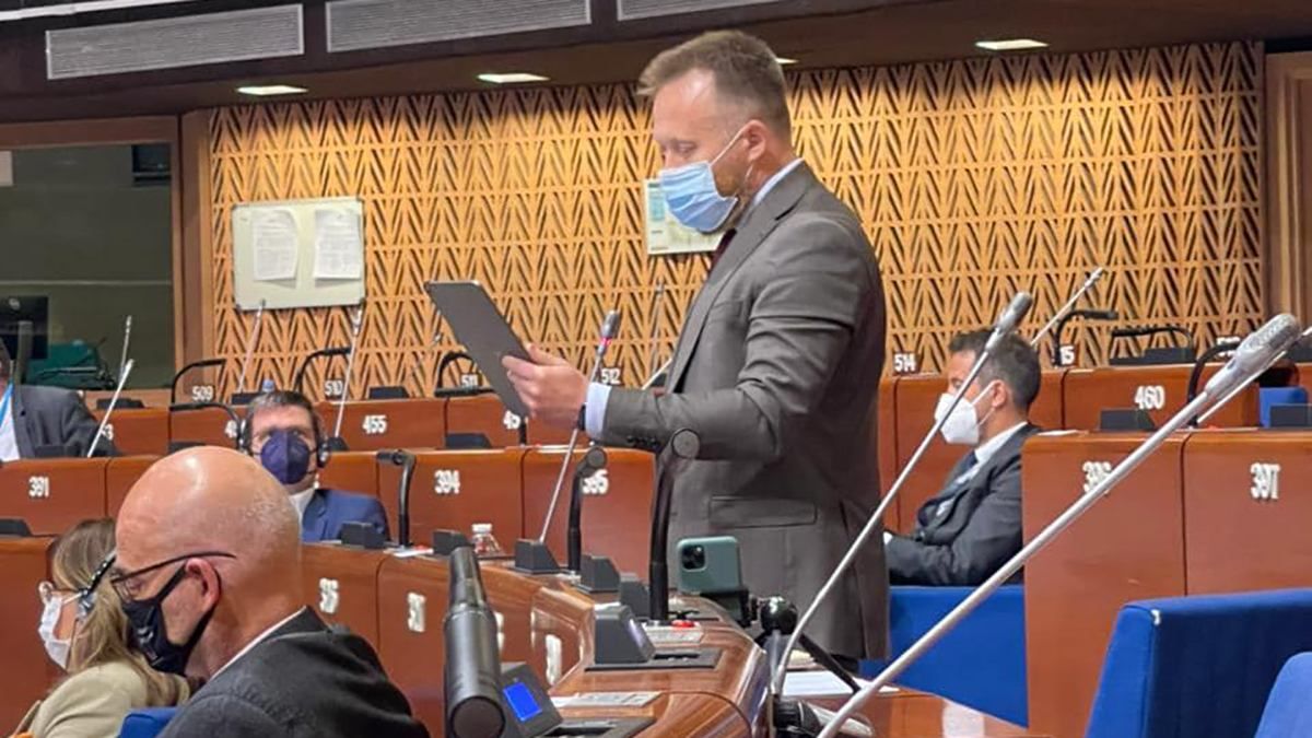 Камельчук виступив у ПАРЄ щодо COVID-19 паспортів Камельчук виступив у ПАРЄ щодо COVID-19 паспортів