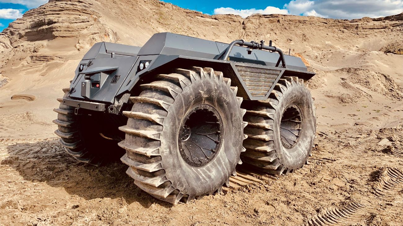 Безпілотний позашляховик: для чого потрібна грізна машина Безпілотний позашляховик: для чого потрібна грізна машина