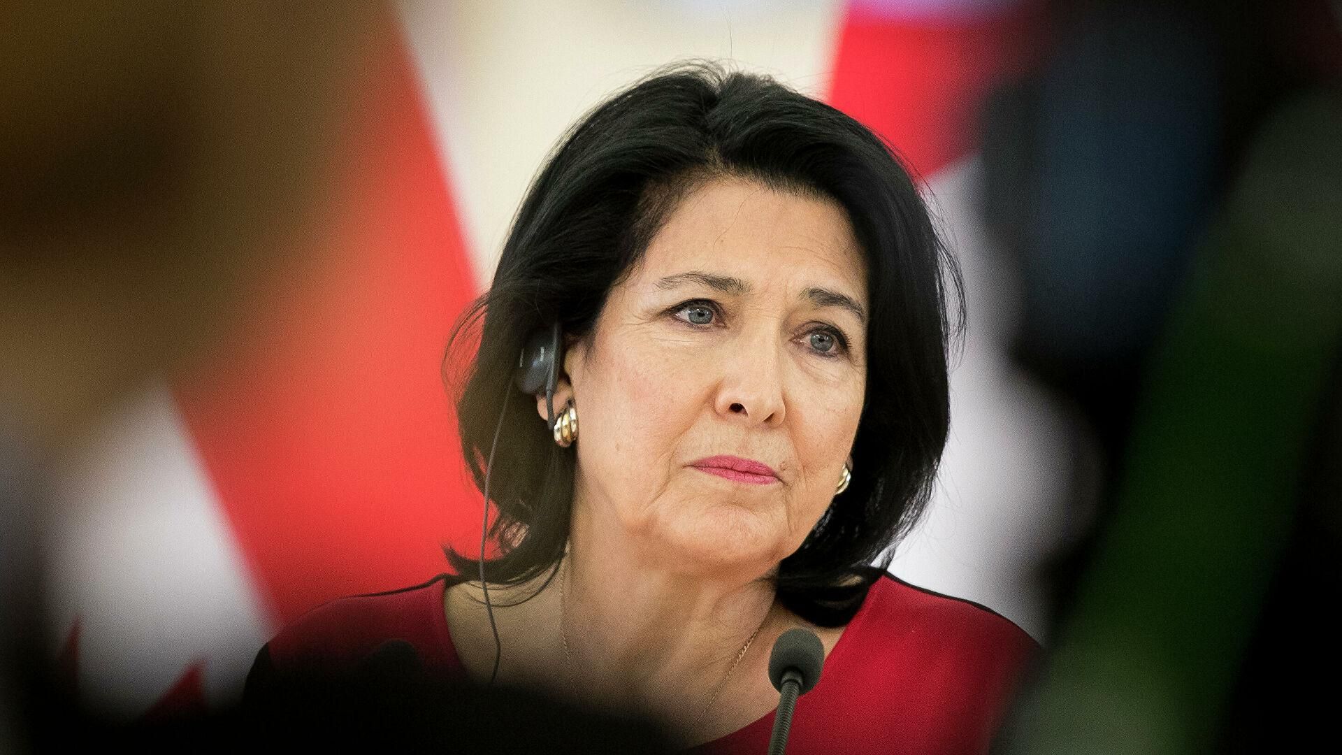 Оккупация - это боль наших стран, - президентка Грузии в Киеве Оккупация - это боль наших стран, - президентка Грузии в Киеве