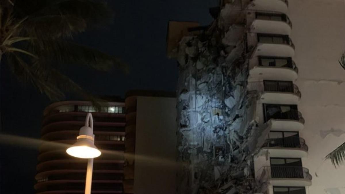 Обвал будинку в Маямі 24 червня 2021: 99 людей зникли безвісти Обвал будинку в Маямі 24 червня 2021: 99 людей зникли безвісти