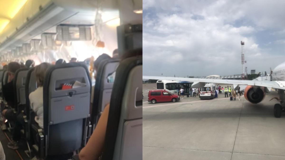 Очевидець розповів про екстрену посадку літака в Борисполі