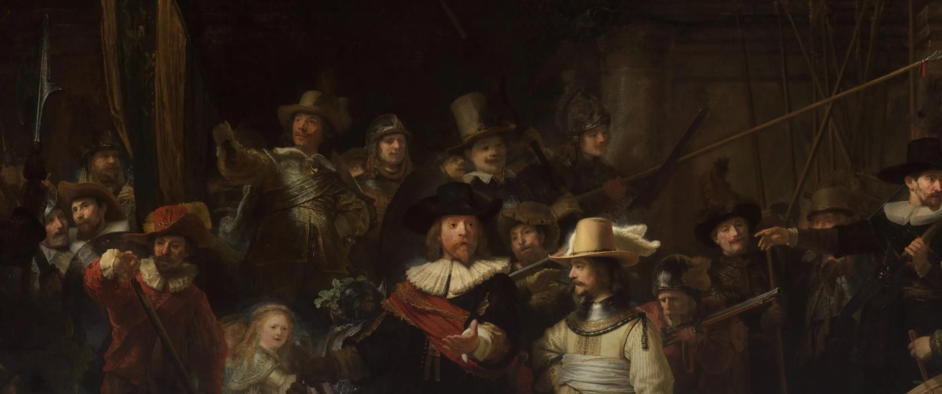 Искусственный интеллект восстановил картину Рембрандта Ночной дозор