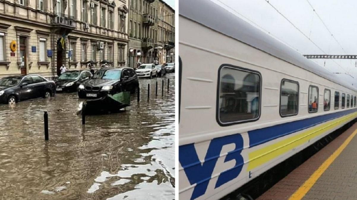 Через негоду поїзди 26 червня 2021 затримуються: які і на скільки Через негоду поїзди 26 червня 2021 затримуються: які і на скільки