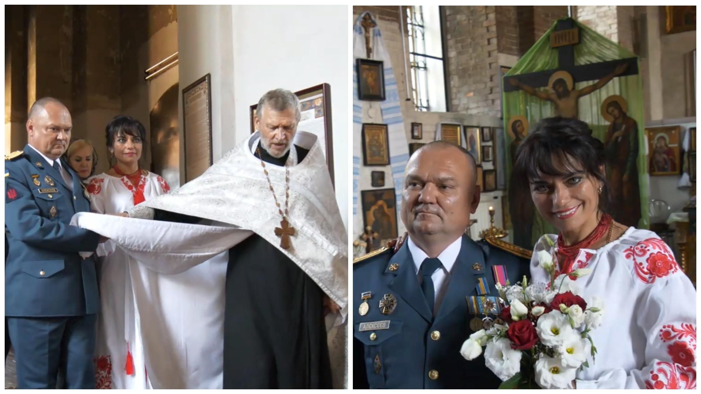 В Харькове обвенчались военный и медсестра Алексеевы В Харькове обвенчались военный и медсестра Алексеевы