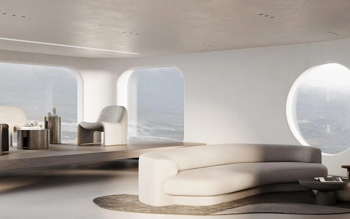 Як виглядає інтер'єр без гострих кутів Як виглядає інтер'єр без гострих кутів