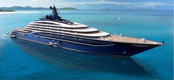 У Норвегії будують найбільшу яхту у світі з апартаментами від 11 мільйонів доларів: фото