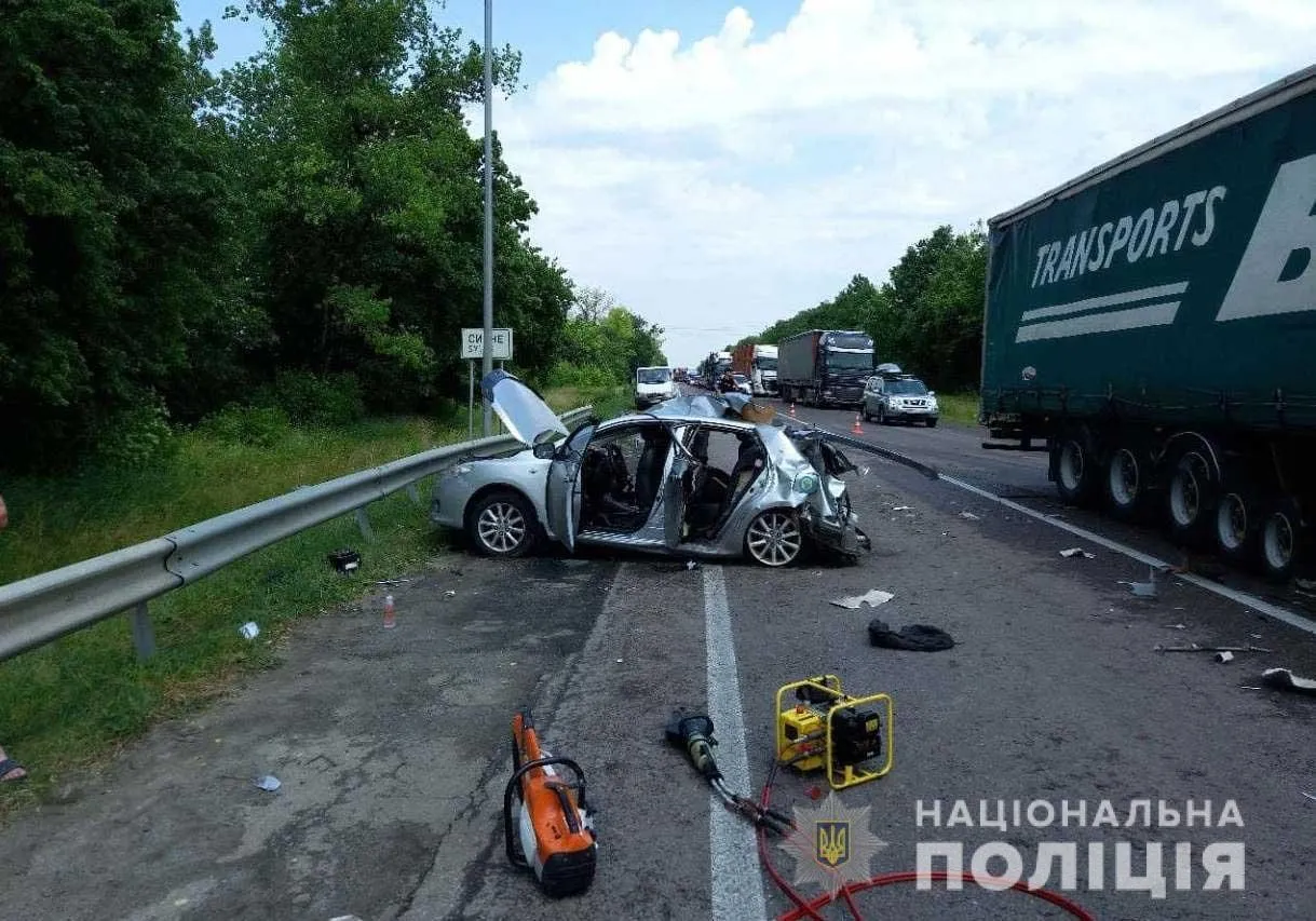 Жахлива аварія на трасі Київ – Чоп