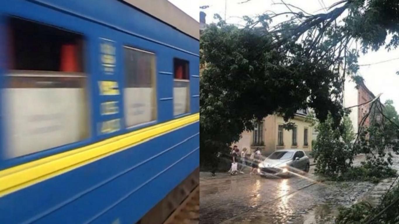Укрзализныця сообщает о задержке поездов из-за непогоды: перечень