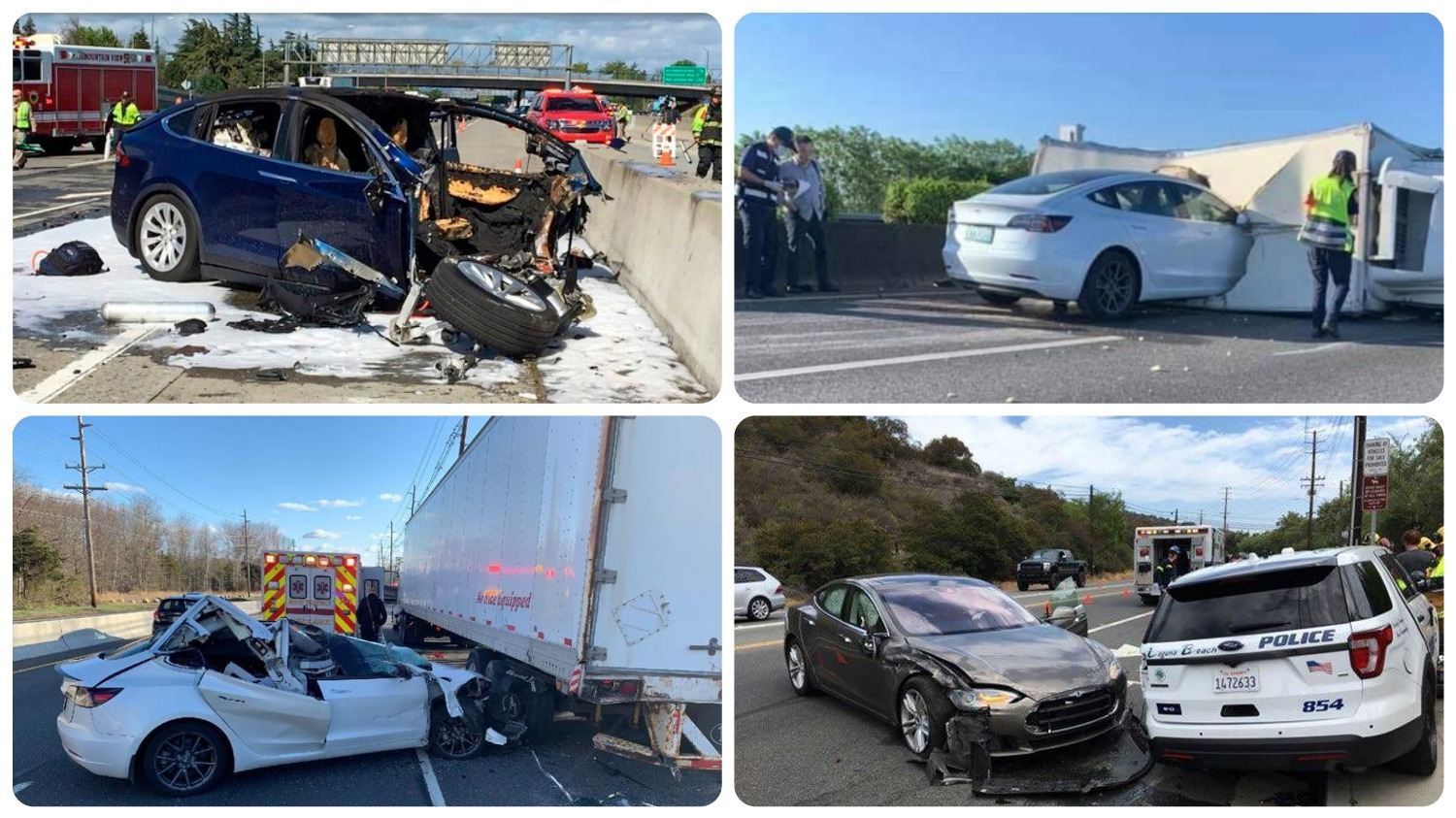 Количество ДТП с участием автономных авто растет Количество ДТП с участием автономных авто растет