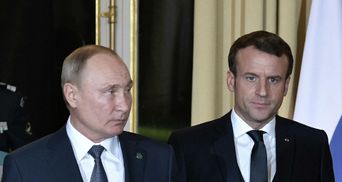 Путин и Макрон поговорили: глава Кремля пожаловался на Украину