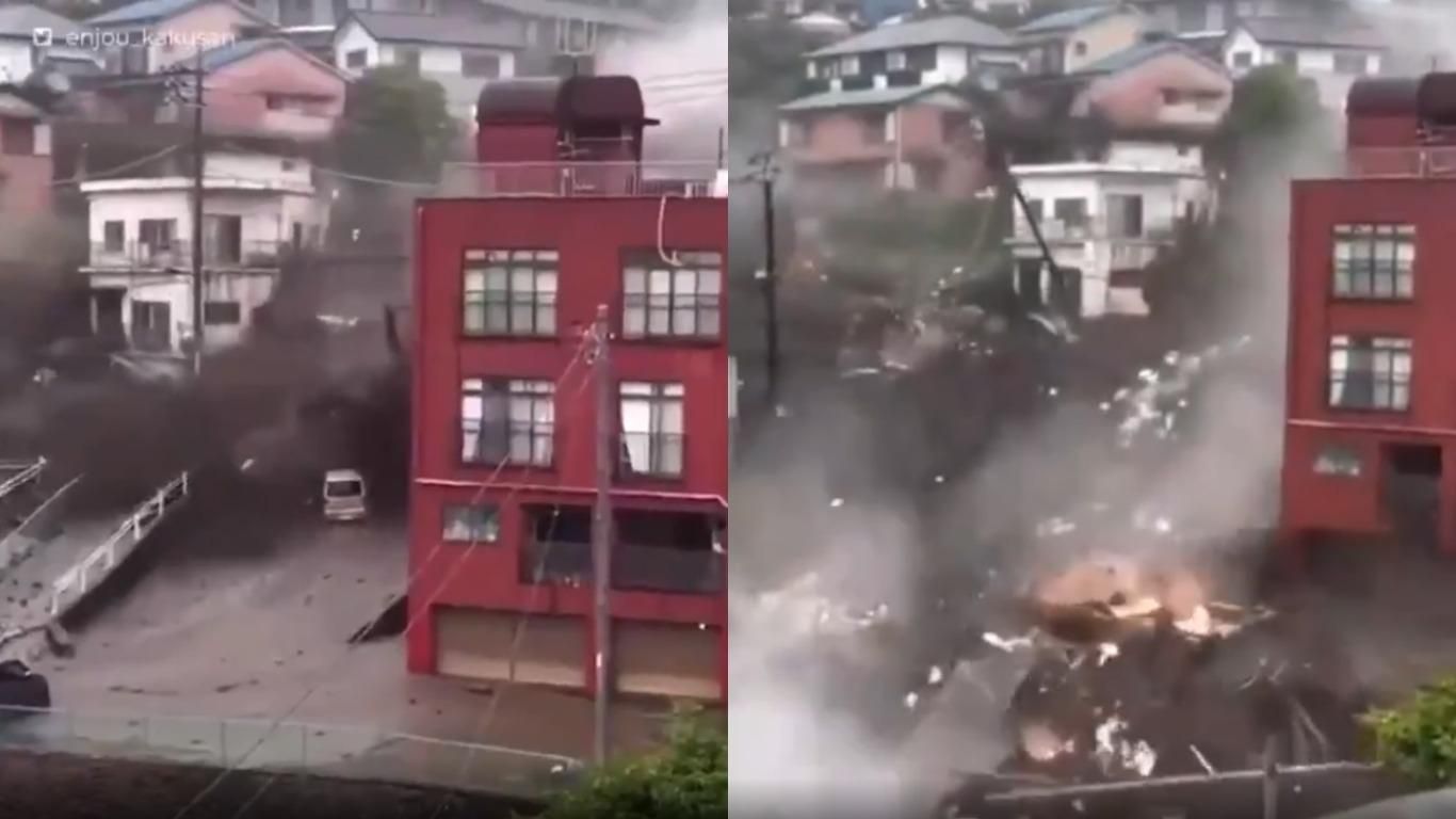 Появились жуткие видео сдвига в Японии: исчезли более 100, есть жертвы Появились жуткие видео сдвига в Японии: исчезли более 100, есть жертвы