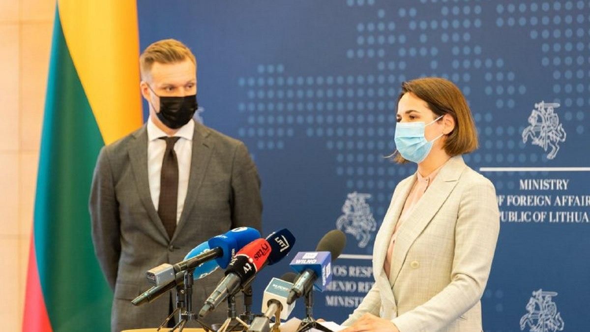 Офис Тихановськой получил в Литве дипломатический статус Офис Тихановськой получил в Литве дипломатический статус