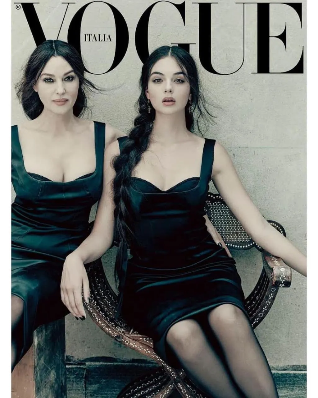 Моніка Беллуччі вперше знялася з донькою Девою для глянцю Vogue