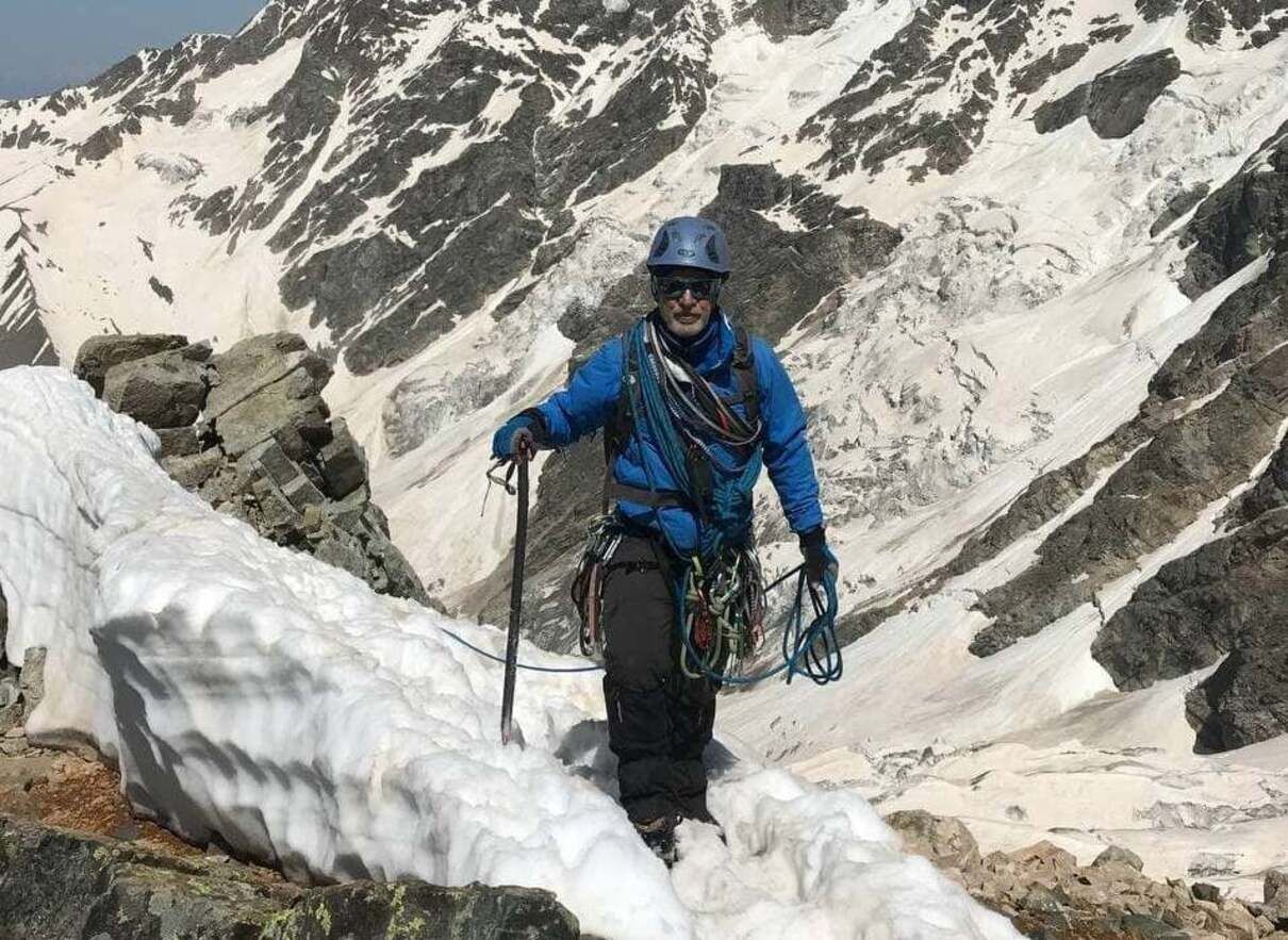 Украинский альпинист Анатолий Мрачковский погиб в горах в Грузии