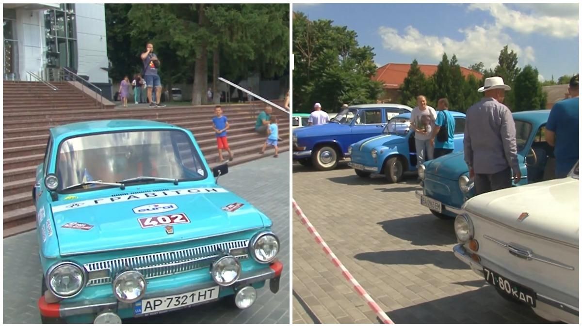 Раритетная коллекция автомобилей в Кропивницком: фото, видео