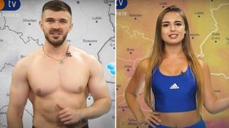 Погоду на полтавском телеканале теперь ведут обнаженные мужчины и одетые девушки: видео